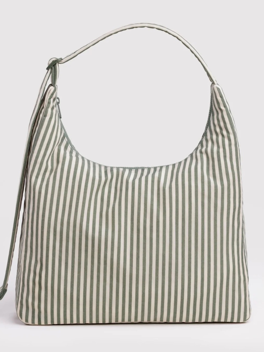 Baggu Nylon Shoulder Bag Sage Stripe